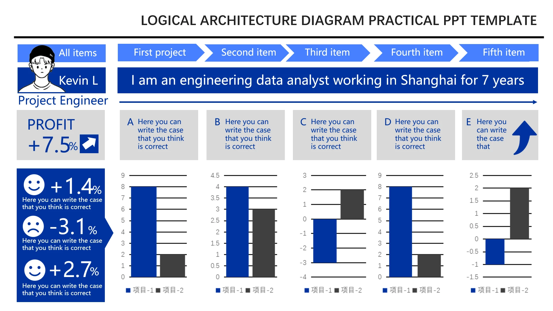 可视化数据逻辑图表英文版数据分析工程师项目介绍