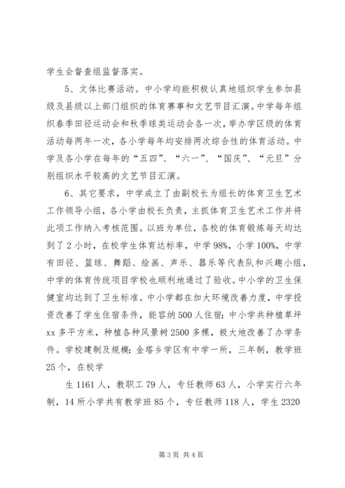 学校基础教育专项督查工作汇报 (4).docx
