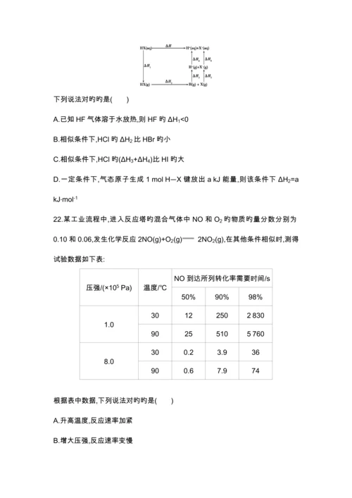 2023年浙江选考化学模拟真题卷.docx