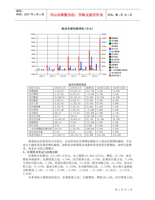 现金流量状况分析报告.docx