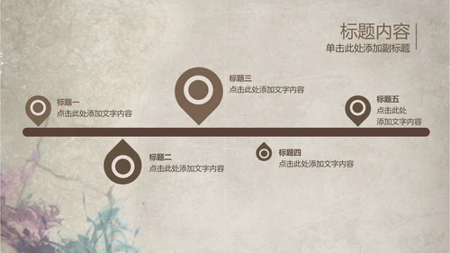 创意潮流古典艺术音乐ppt动态模板