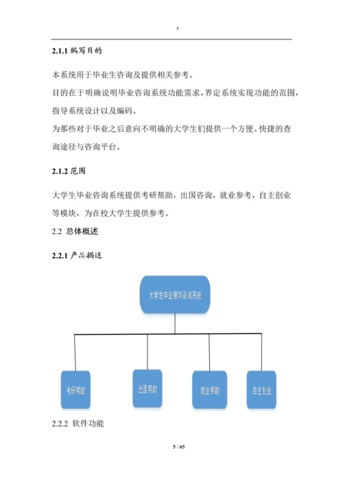 大学生毕业意向咨询系统设计.docx