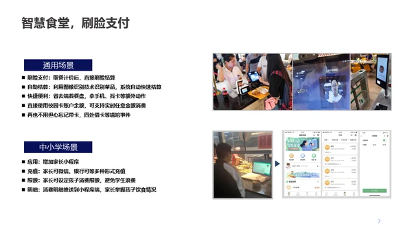 智慧校园解决方案通用PPT模板