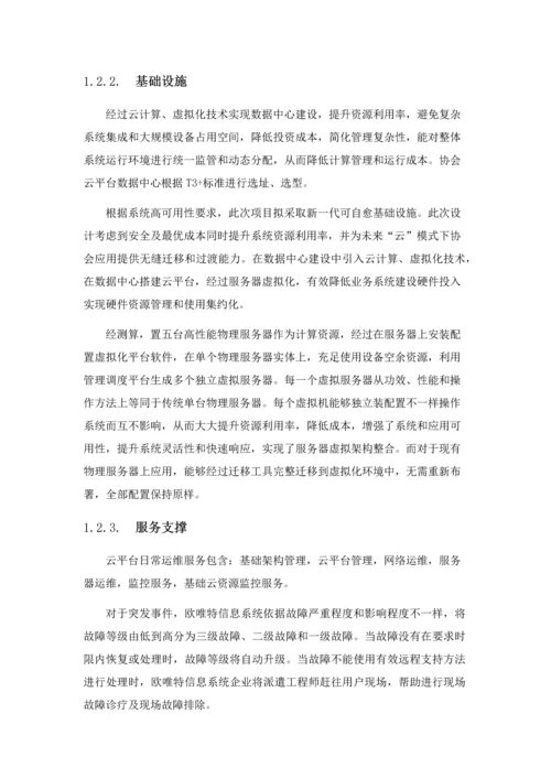 保险企业私有云平台实施专业方案.docx