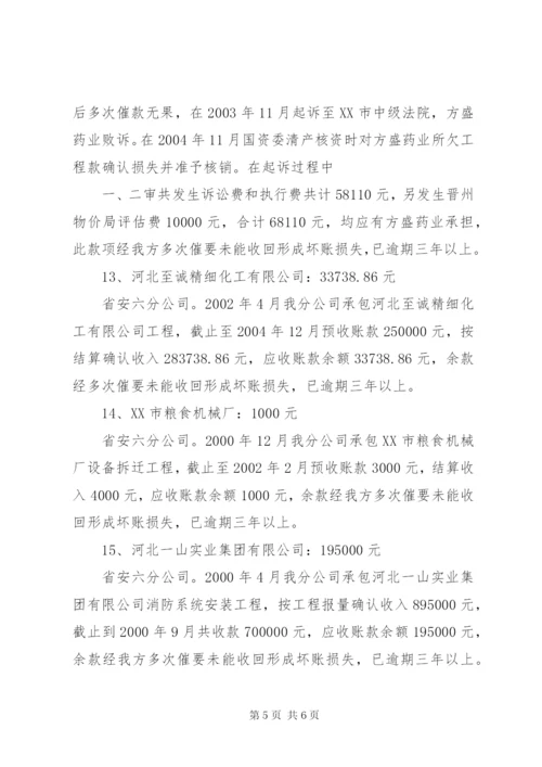 坏账损失申请报告 (2).docx