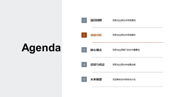 财务业务协同成果展
