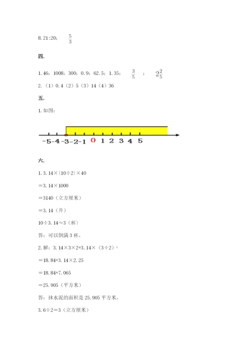 最新苏教版小升初数学模拟试卷及参考答案（b卷）.docx