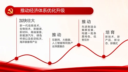红色党建换届选举党员大会工作总结汇报PPT