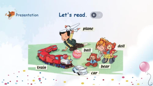 人教新起点小学英语一年级下册 Unit3 Lesson1