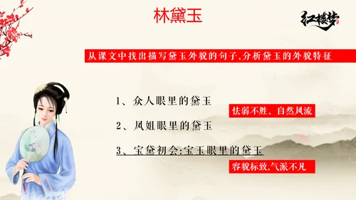 红楼梦金陵十二钗主题PPT模板
