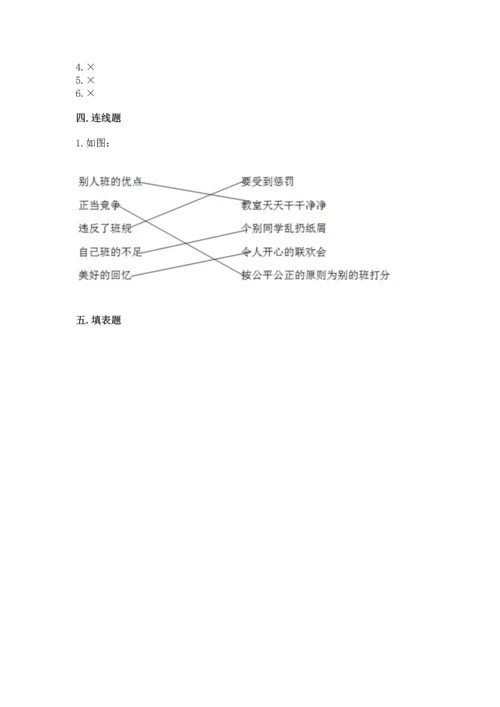 部编版小学四年级上册道德与法治期中测试卷含答案（轻巧夺冠）.docx