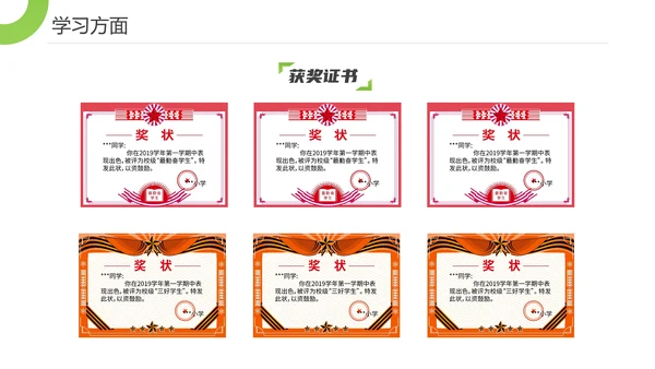 博士帽国家奖学金答辩PPT模板