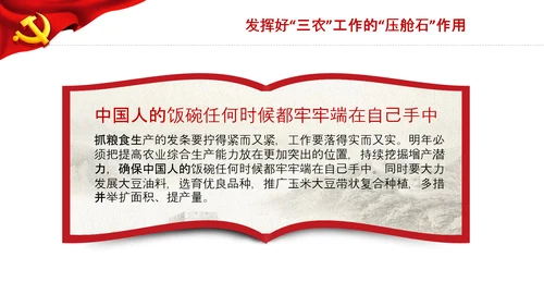 学习中央农村工作会议精神三农乡村振兴PPT