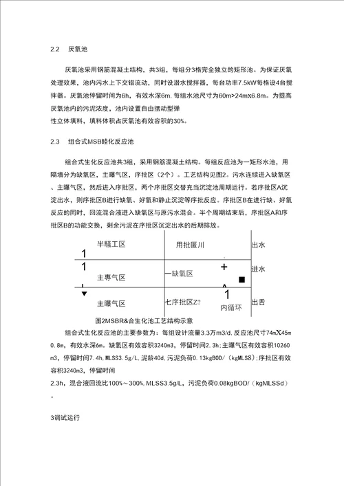 染化污水处理厂的调试及试运行p