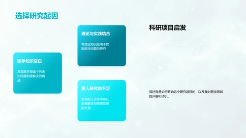 医学研究答辩报告PPT模板