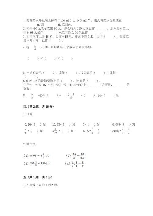 苏教版数学小升初模拟试卷（网校专用）.docx