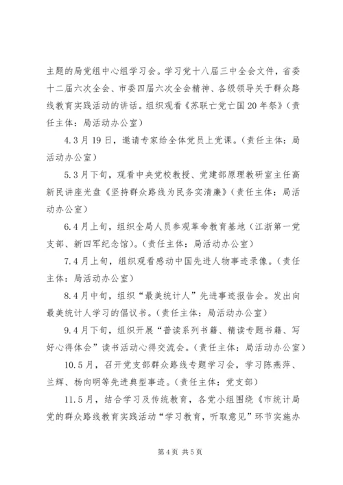 统计局党的群众路线学习教育计划.docx