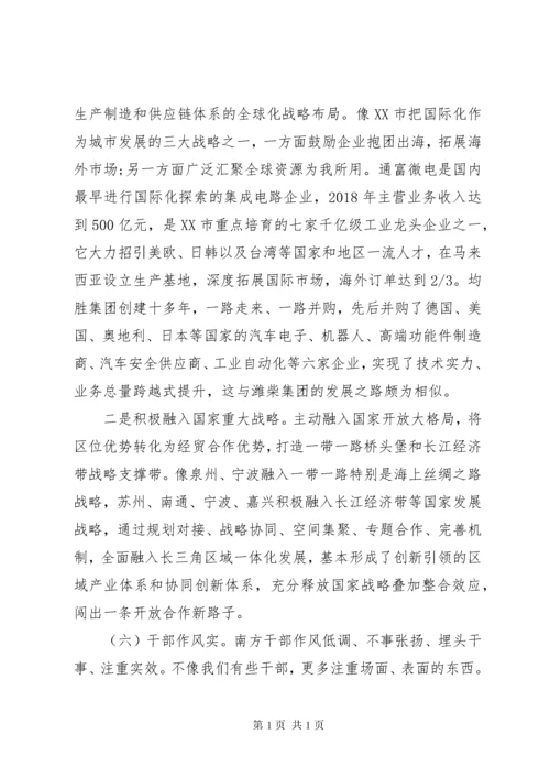 20XX年书记赴发达地区考察学习心得体会2篇.docx