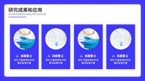 蓝色商务风开题论文答辩通用PPT模板