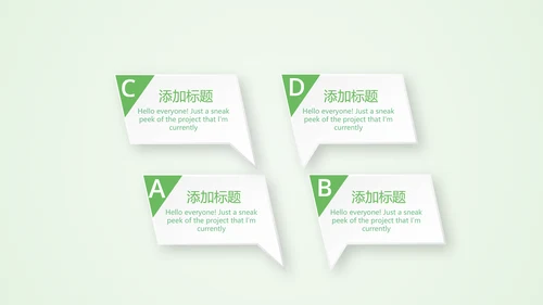 绿色清新医药销售工作总结动态PPT