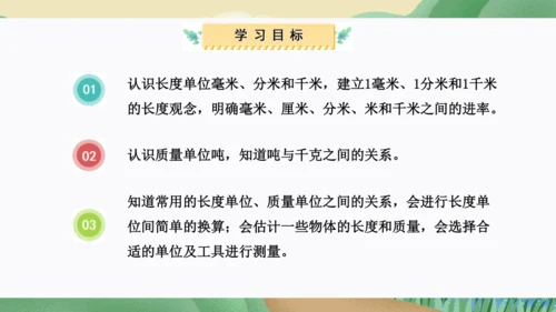 第三单元：测量（单元复习课件）(共34张PPT)人教版三年级数学上册