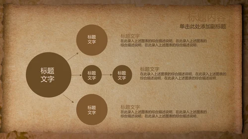 开头视频片头打开卷轴复古ppt动态模板
