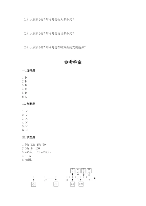泗洪县六年级下册数学期末测试卷（夺冠）.docx