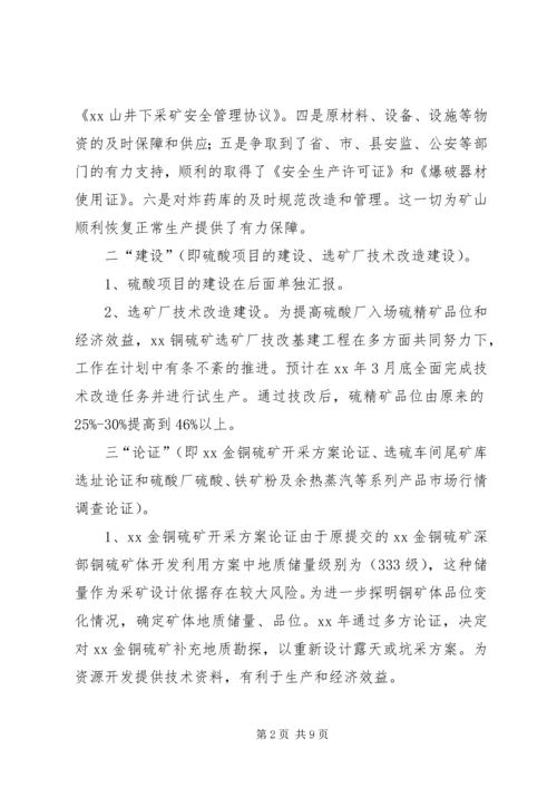 向公司董事会的汇报材料.docx