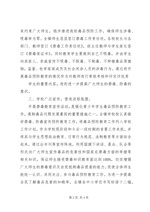 马蹄镇民新小学参观马蹄镇禁毒教育基地活动方案 (5).docx