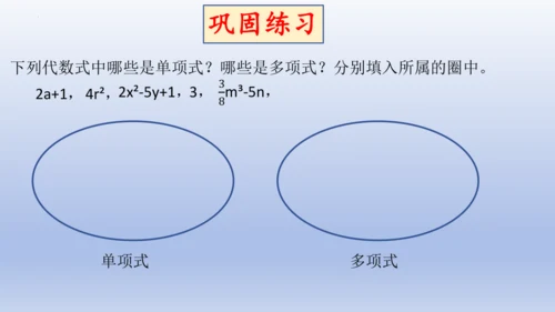 4.1 整式   课件-2024-2025学年人教版数学七年级上册