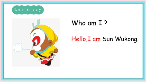 一年级英语上学期 Unit 1 Hello！Lesson 3 课件