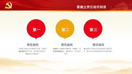 绿水青山就是金山银山生态文明PPT党课党支部党委