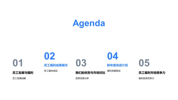 员工发展述职报告PPT模板
