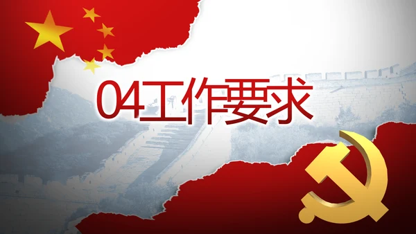 党支部党史学习教育工作总结动态PPT