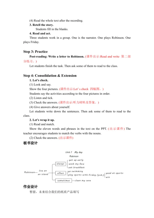 Unit 1 Lesson 6 Part B Read and write ＆ Let's chec