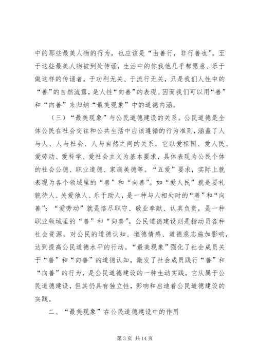 公民最美现象道德创建思考.docx