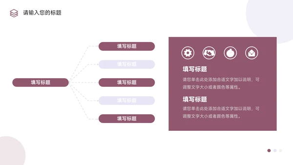 紫色可视化销售数据分析PPT模板