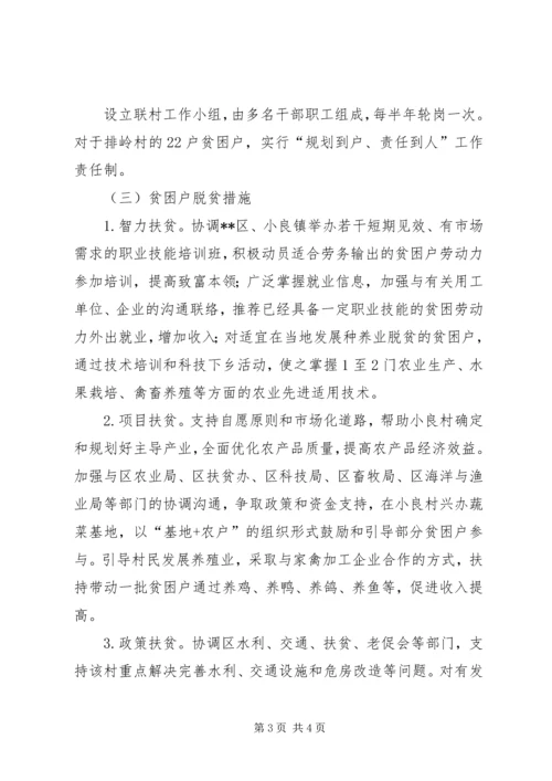 纪委监察局帮扶村扶贫开发规划方案.docx