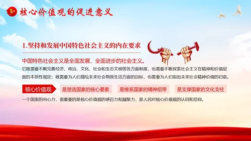 社会主义核心价值观党课党建PPT