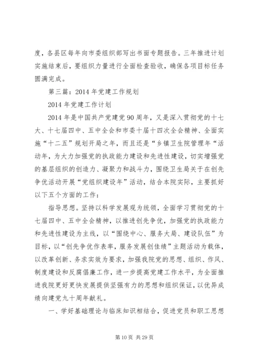 第一篇：党建工作长远规划.docx