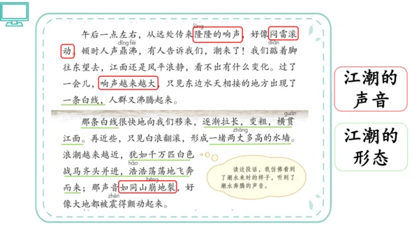 1 观潮 第一二课时    课件