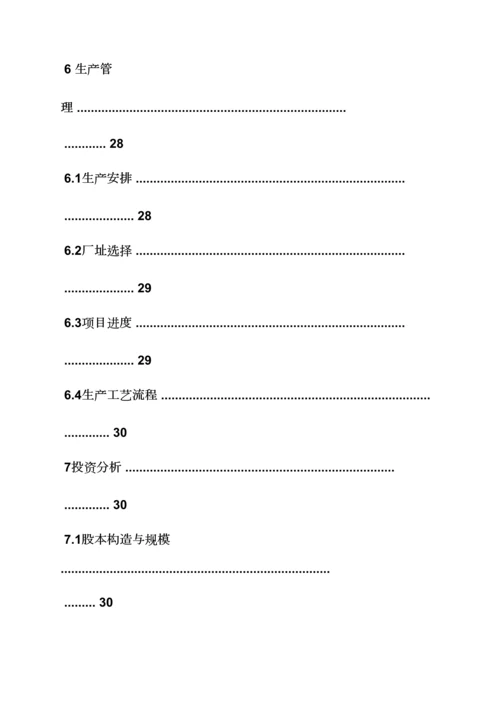 工作综合计划之创业综合计划书范文字.docx