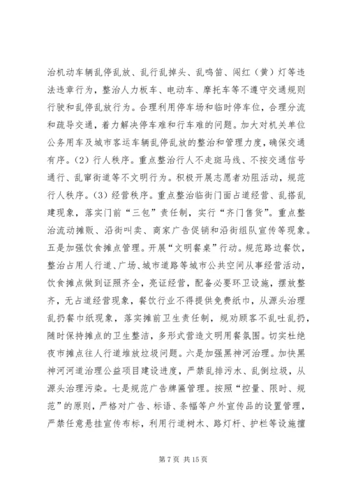 县文明县城暨卫生县城创建誓师大会上的讲话.docx