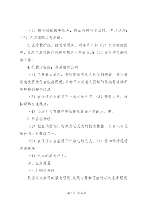 本单位初期火灾应急处置方案.docx