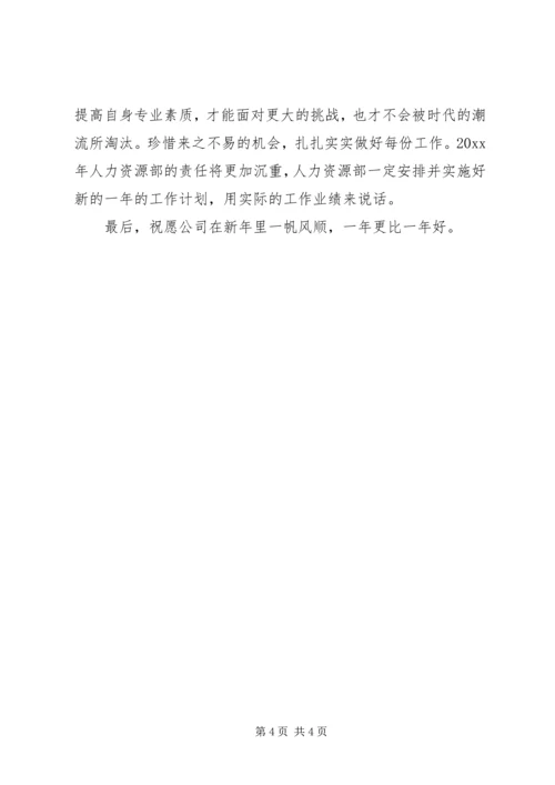 人力资源年终总结报告范文.docx