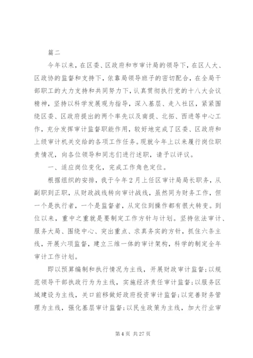 审查工作述职报告范文.docx