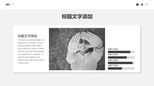 无色主义黑白灰商务计划书通用PPT模板
