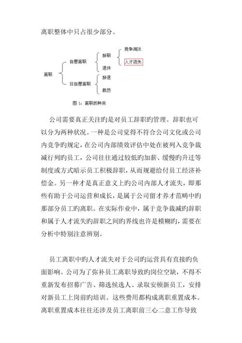 企业员工离职管理统一规定及分析.docx