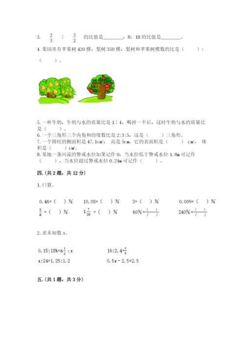 最新人教版小升初数学模拟试卷带答案（最新）.docx