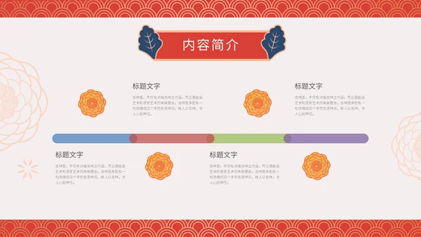 中纹之美中国传统吉祥图案通用PPT模板